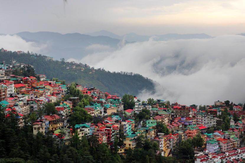 Shimla best hill station in Himachal Pradesh In December