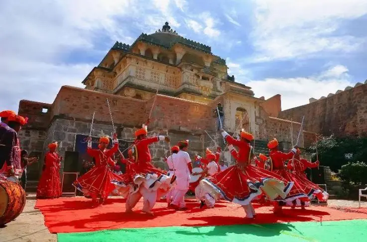 A showcase of Rajasthani culture at the Kumbhalgarh Festival