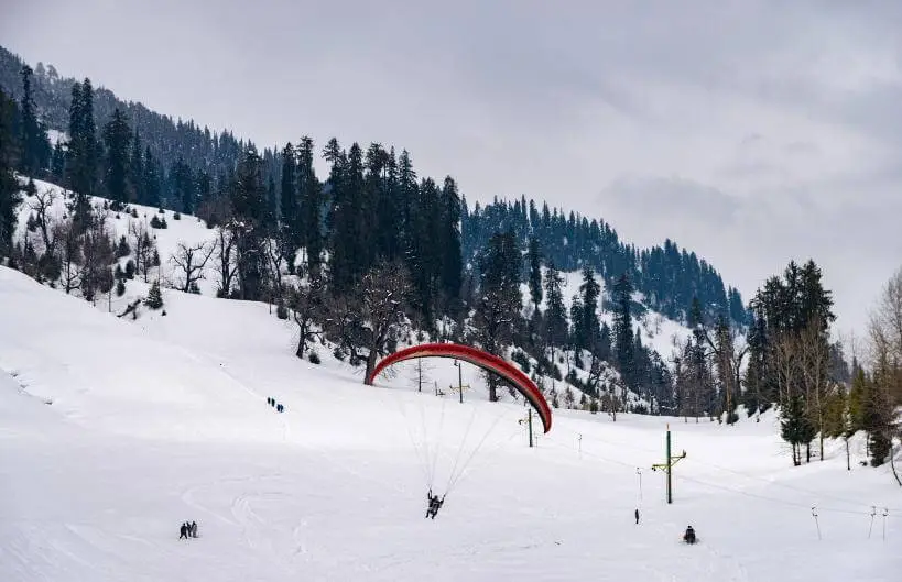 Solang Valley beautiful place in Himachal Pradesh