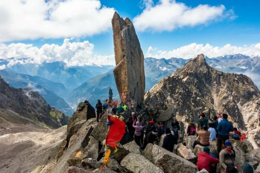 Kinner Kailash Shivlingam Trek is counted among the top treks in Himachal Pradesh.