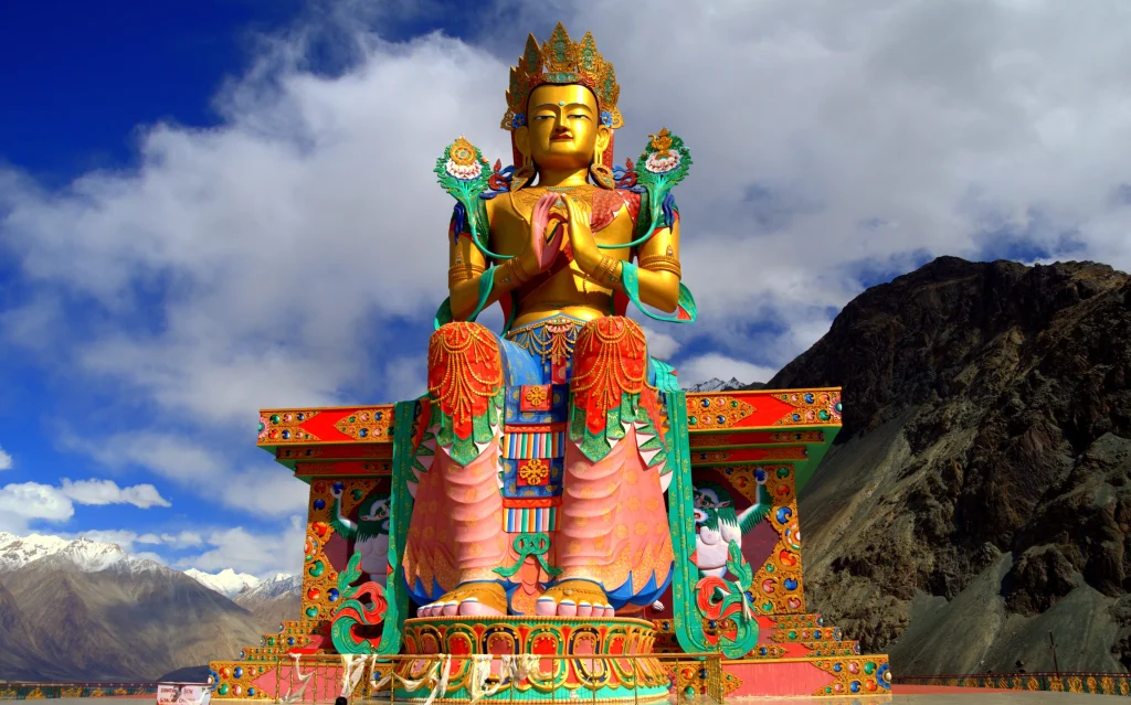 Buddha Maitreya Best Places to visit in Nubra Valley