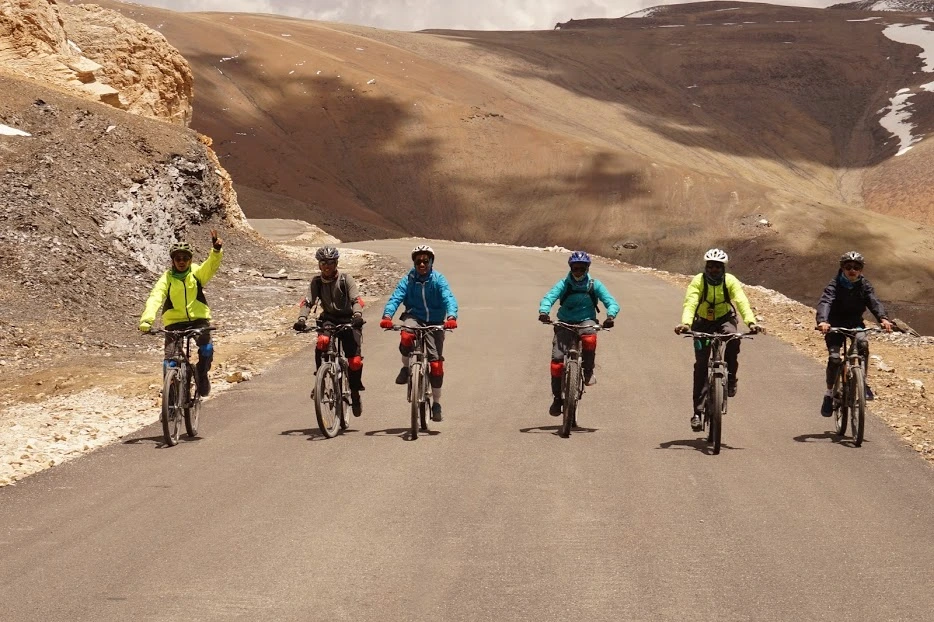 Cycling Activities in Nubra Valley