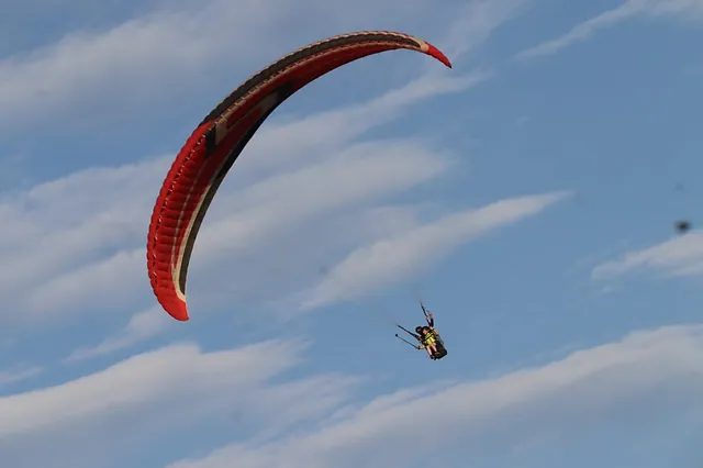 Paragliding Activity in Leh
