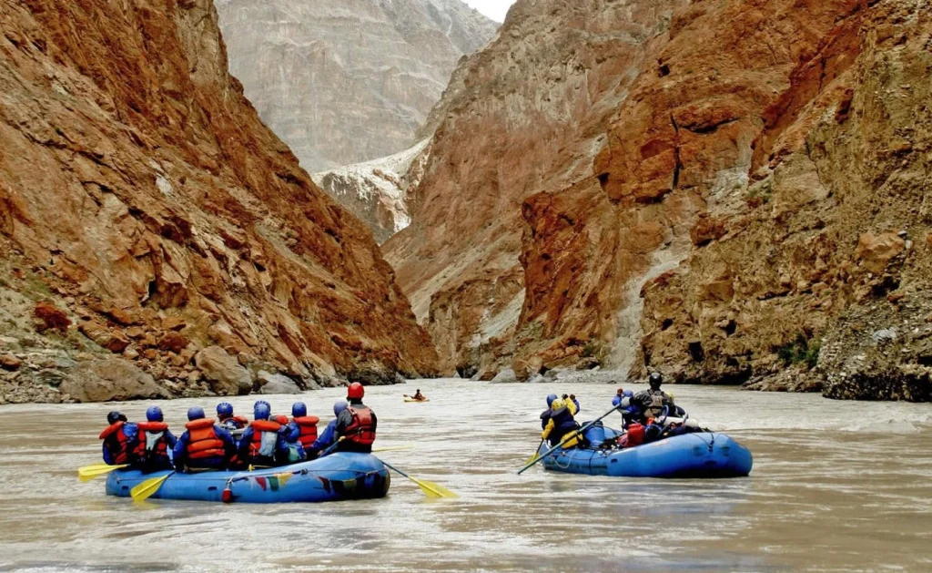 Rafting the Rivers Things to do in Nubra Valley
