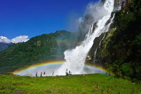 The Nuranang Falls Activity in Tawang