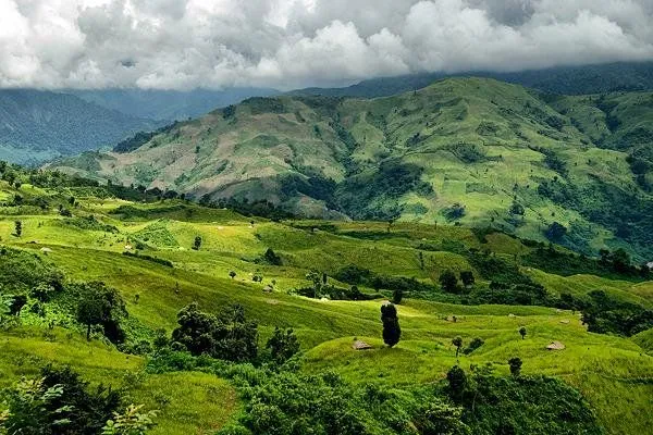 Ziro Valley during the Monsoon Season