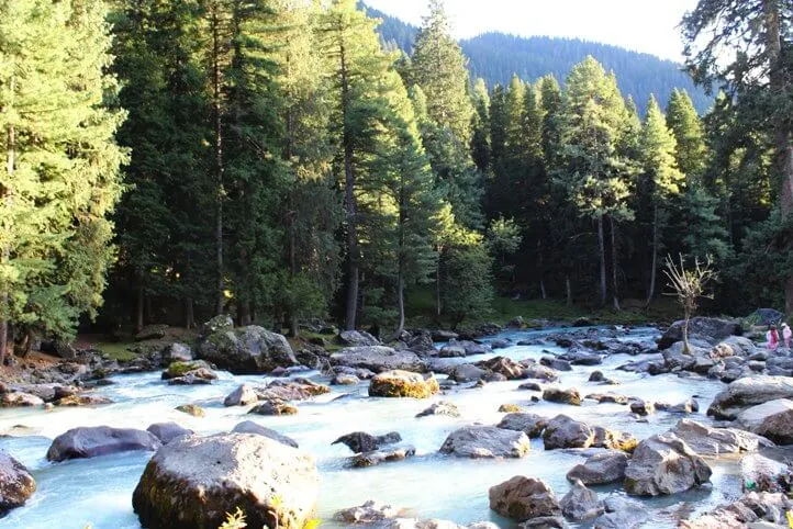 Pahalgam, Jammu and Kashmir in Summer season