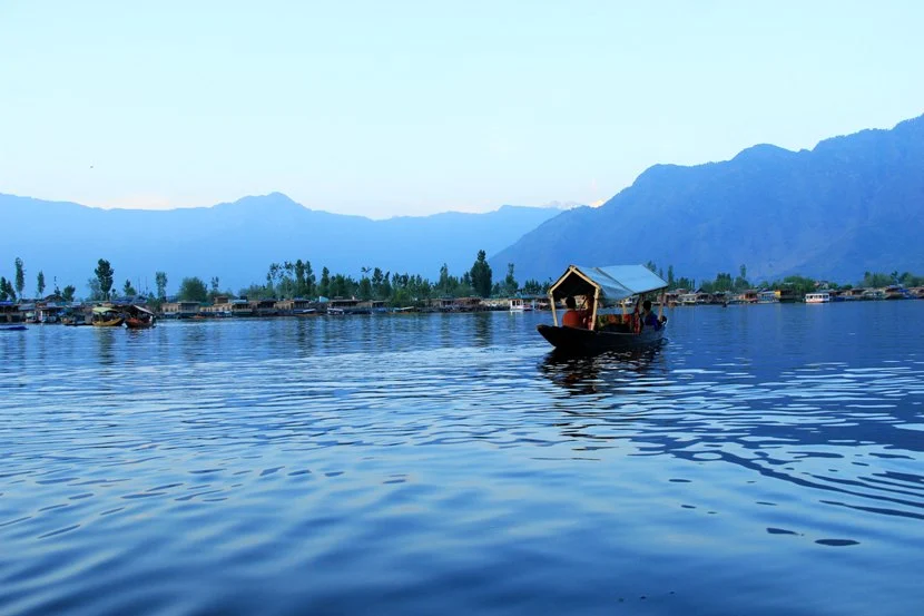 Dal lake, Jammu and Kashmir in September