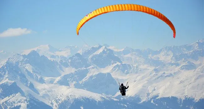 Paragliding Leh Ladakh In October