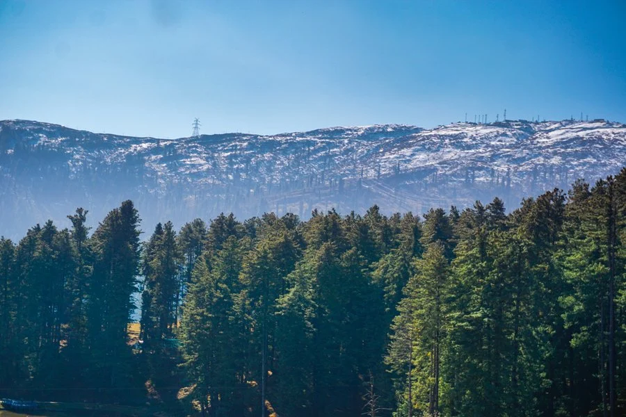 Patnitop, Jammu and Kahmir in Winter season