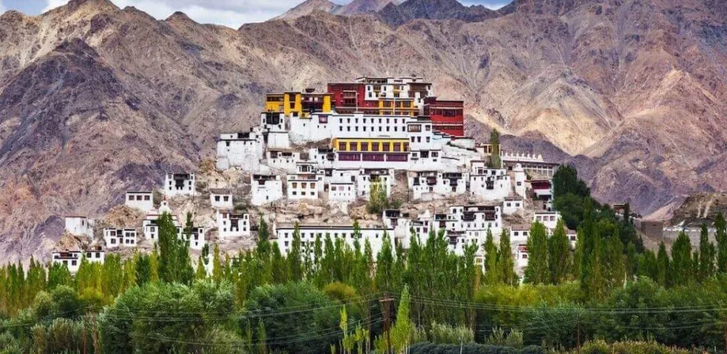 Thiksey Monastery Leh Ladakh In March