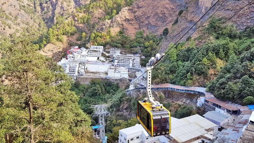 Vaishno devi Temple, Jammu and Kashmir in summer season