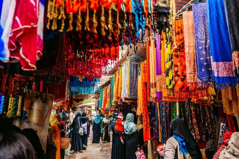 Shopping for Pashmina shawls in Kashmir