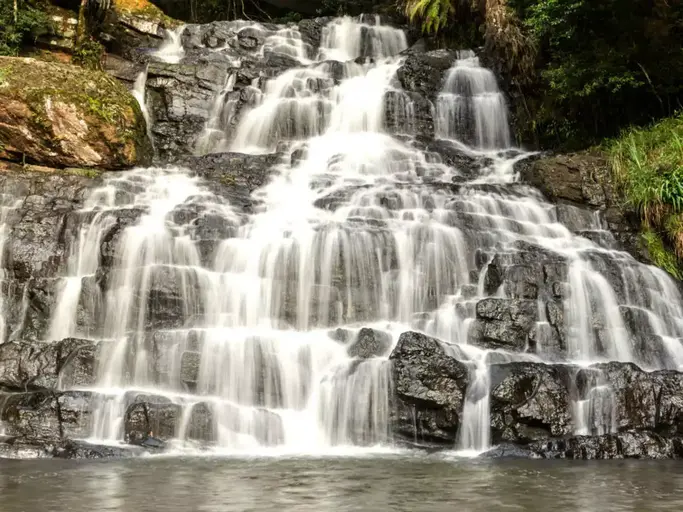 Elephant Falls, Meghalaya in January