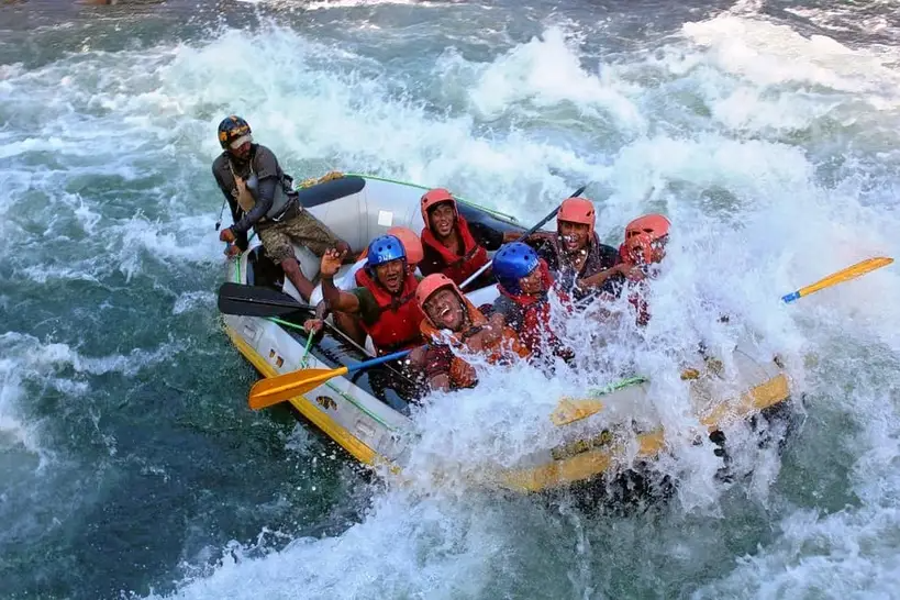 Rafting in Tista, Sikkim