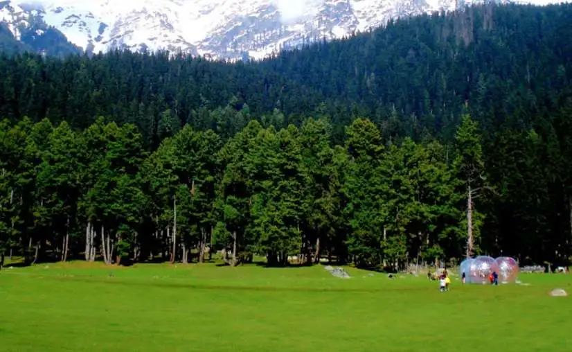 Trekking to the Baisaran valley of Pahalgam in October