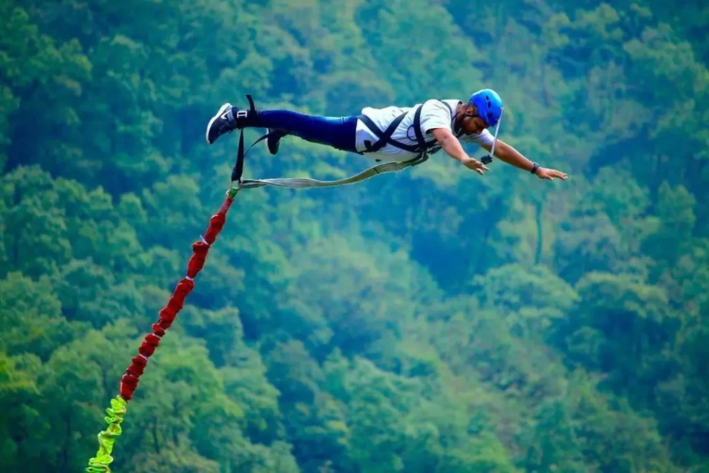 Bungee Jumping Things To Do In Uttarakhand