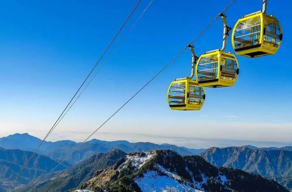 Cable car ride Things To Do In Uttarakhand