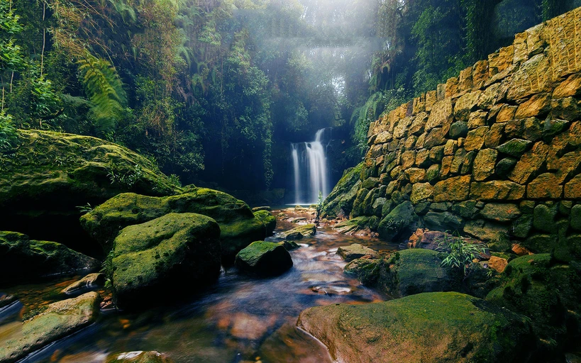 Cherrapunji is one of the best places to visit in India during Monsoon