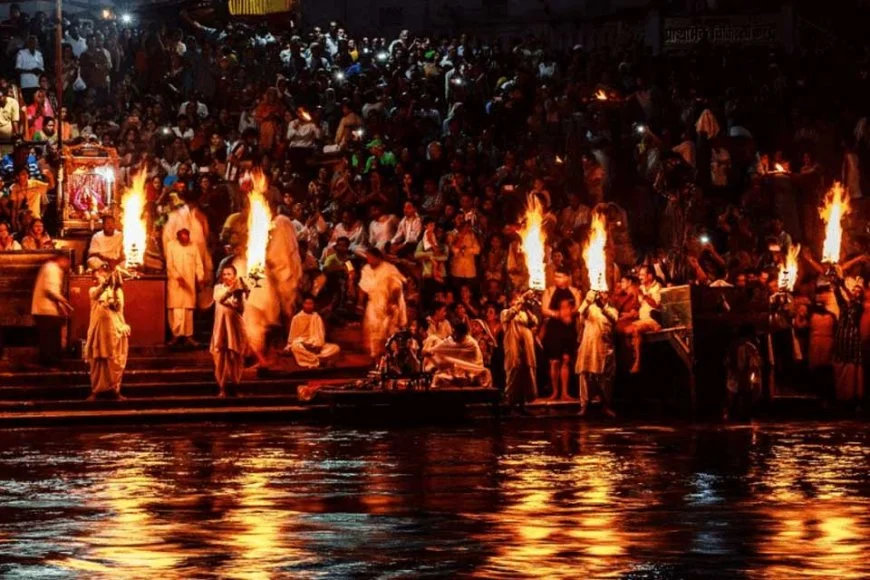 Evening Aarti in Haridwar