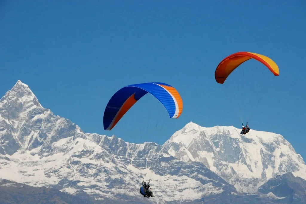 Paragliding Activities In Uttarakhand