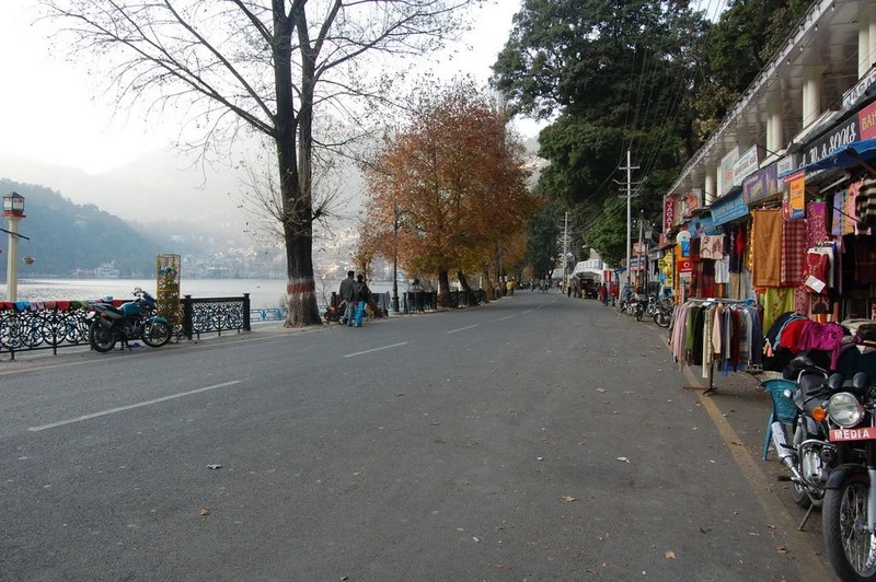 The Mall Road Nainital Uttarakhand