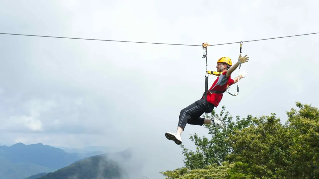 Zip Lining at Nahargarh Fort