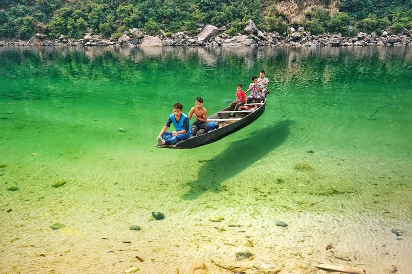 umngot-river, Meghalaya