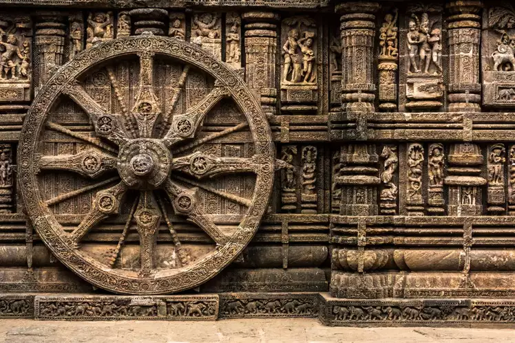 Konark famous for its Sun Temple