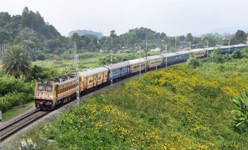 How to reach Assam by rail