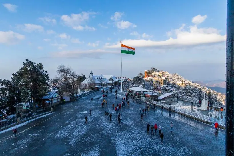 Shimla is popular hill station in Himachal Pradesh