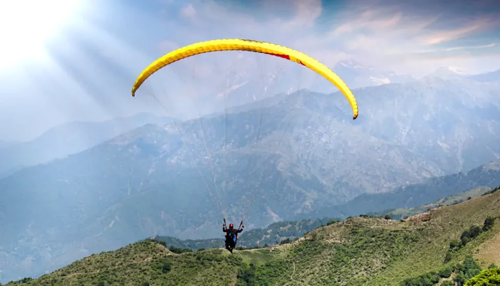 Paragliding in Pavagadh