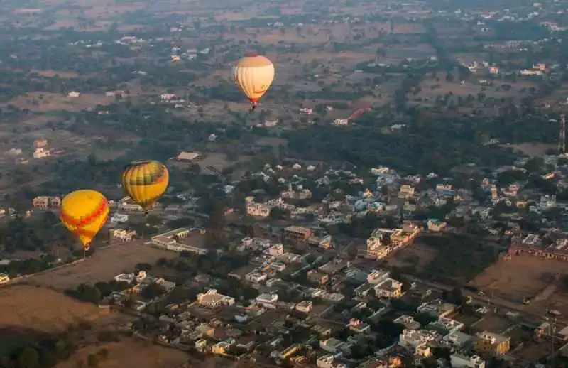 Hot Air Ballooning in Pushkar