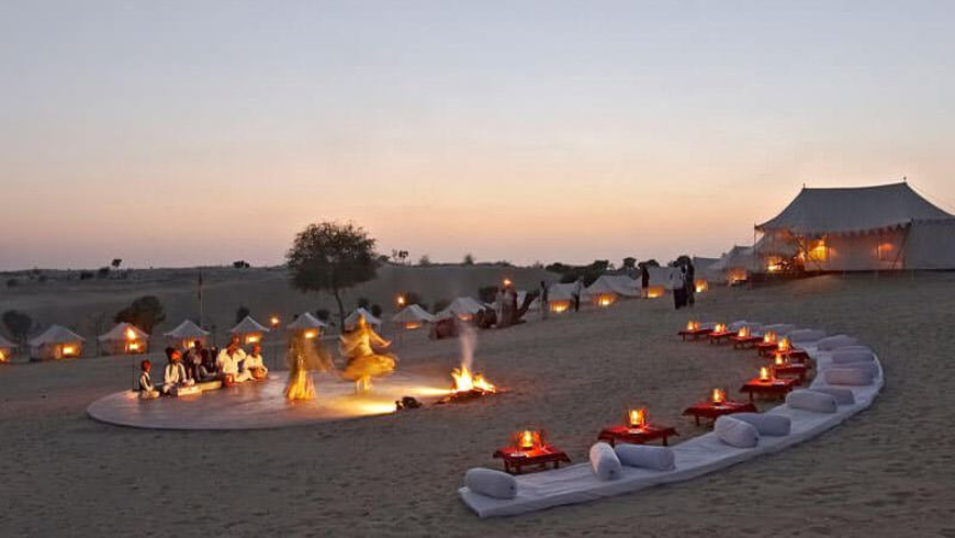 Desert Camping in Thar Desert