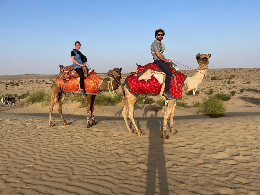 Take a camel safari in the Thar Desert