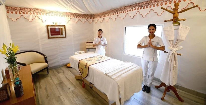 Relax and rejuvenate at a luxurious spa in Udaipur