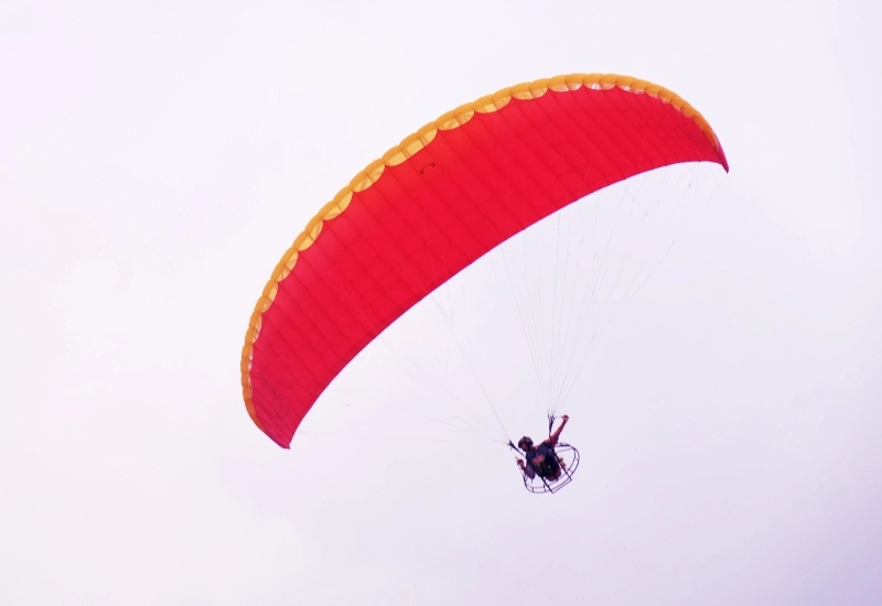 Paragliding at Ranakpur