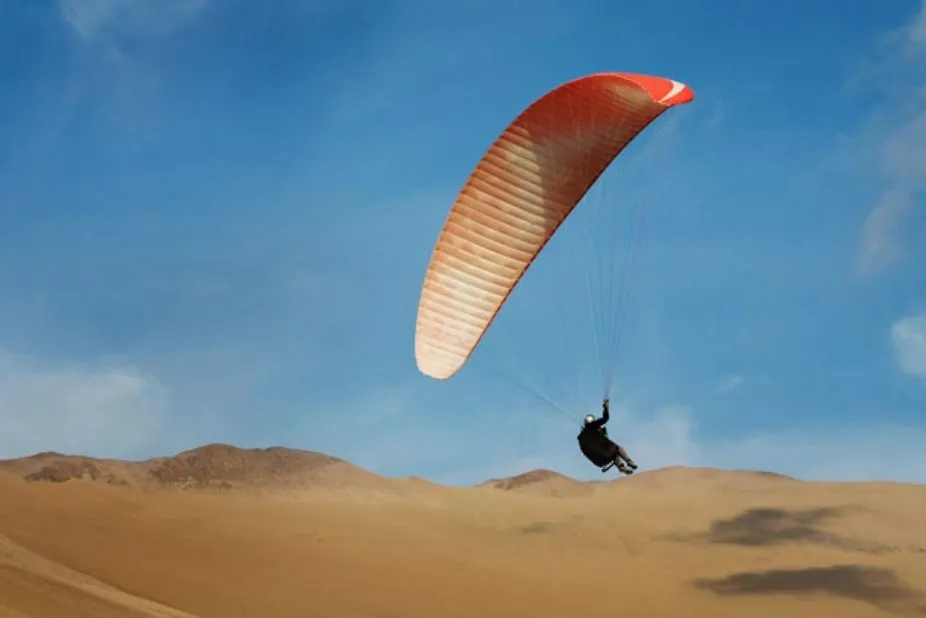 Paragliding in the Aravalli Range