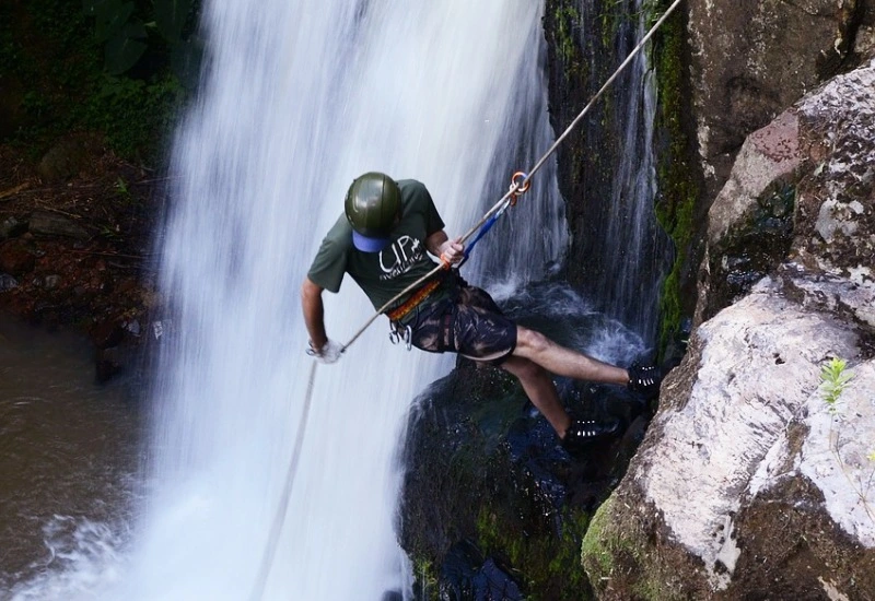 Rock Climbing and Rappelling activities in Jodhpur