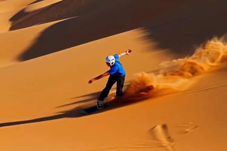 Sandboarding