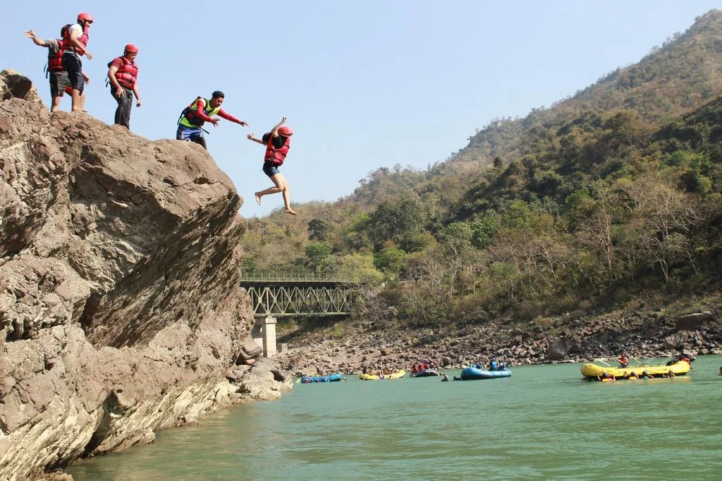 Cliff Jumping Rishikesh