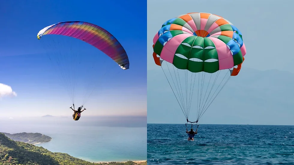 Parasailing And Paragliding rishikesh