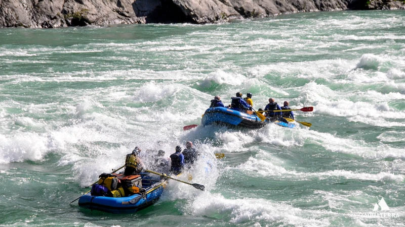 River Rafting on the Brahmaputra River