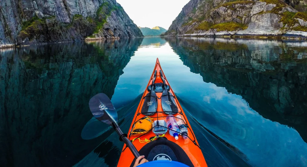 Kayaking on the Brahmaputra