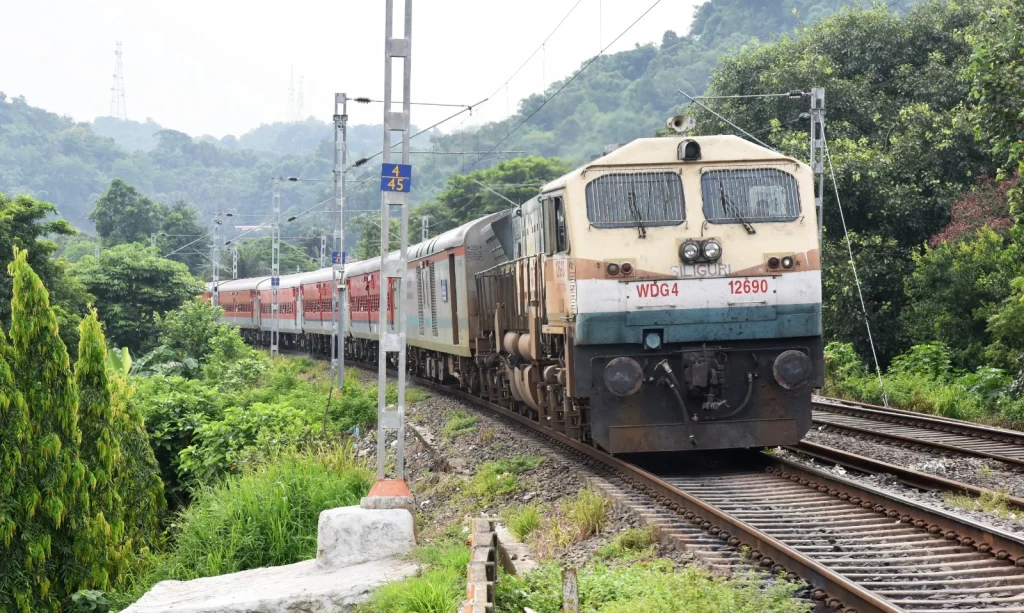 Traveling to Tezpur by Train