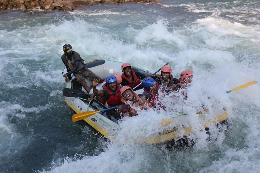 river rafting on the bhoroli