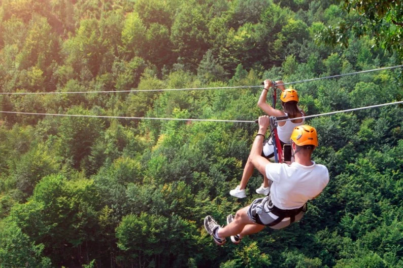 Zip Lining in Wayanad