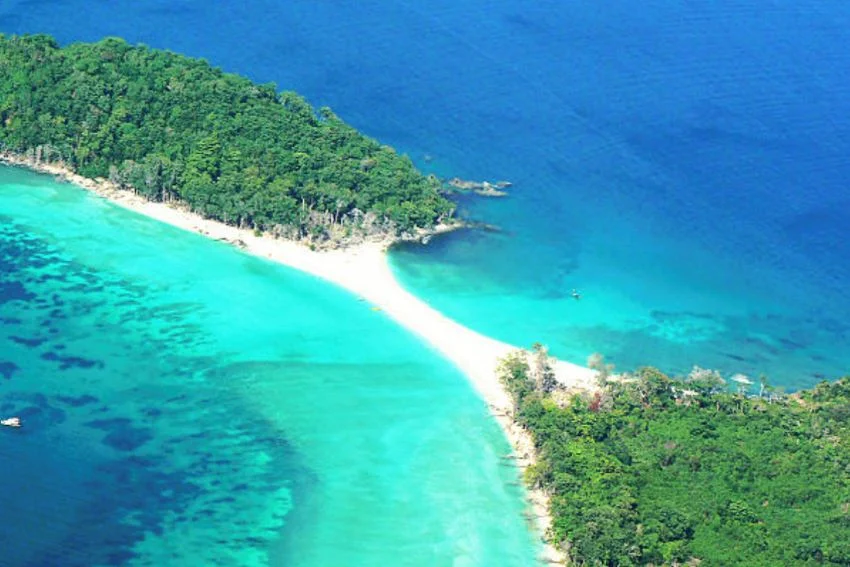 Cinque Island in andaman and nicobar