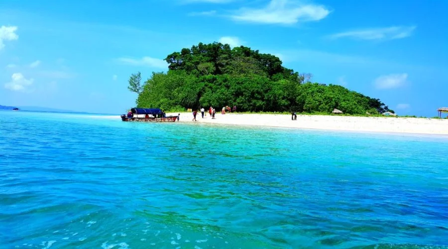 Jolly Buoy Island in andaman and nicobar