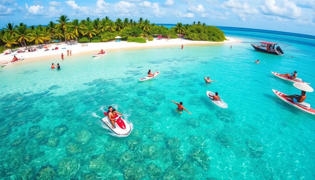 Maafushi island visit in Maldives